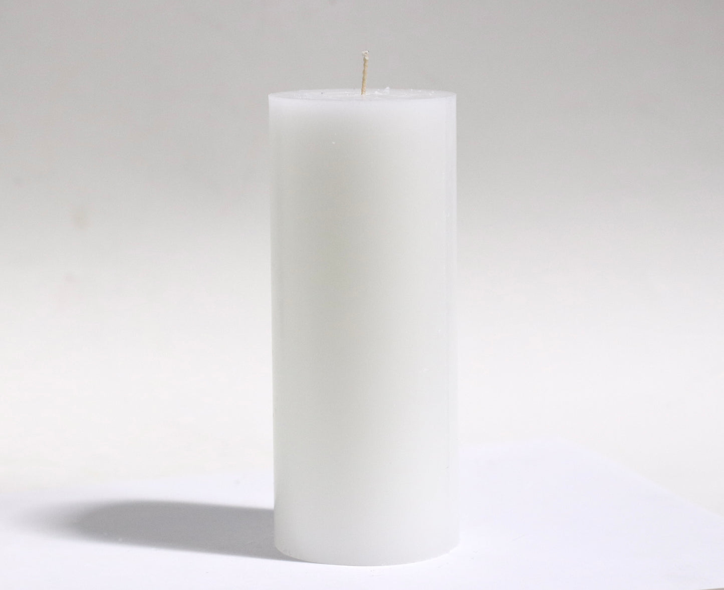 White Pillar Candle